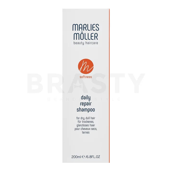 Marlies Möller Softness Daily Repair Shampoo vyživující šampon pro poškozené vlasy 200 ml