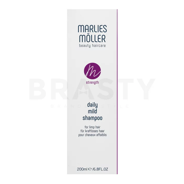 Marlies Möller Strength Daily Mild Shampoo posilující šampon pro každodenní použití 200 ml