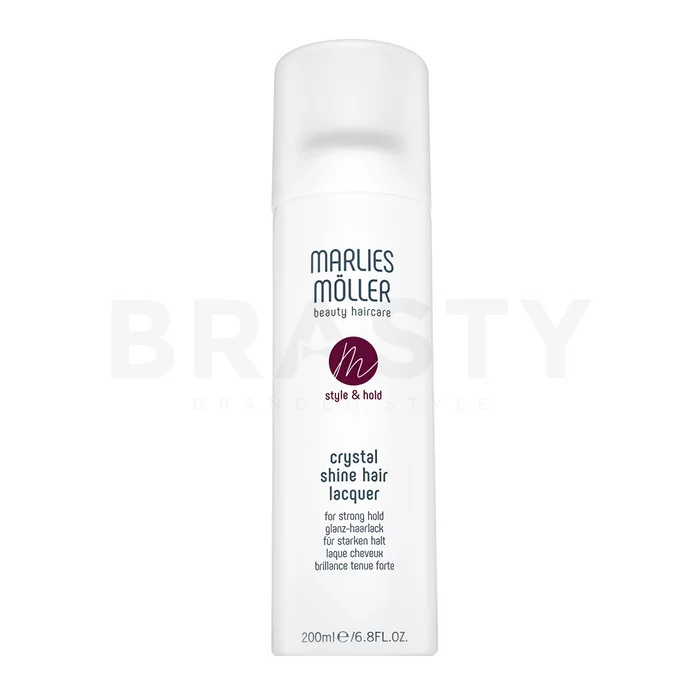 Marlies Möller Crystal Shine Hair Lacquer lak na vlasy pro zpevnění a lesk vlasů 200 ml