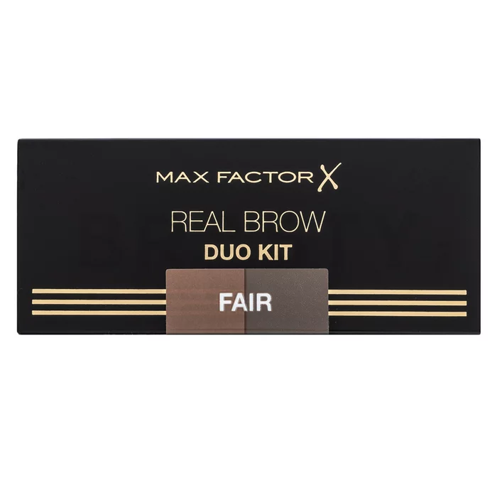 Max Factor Real Brow Real Brow Duo Kit sada na úpravu obočí 001 Fair 3,3 g