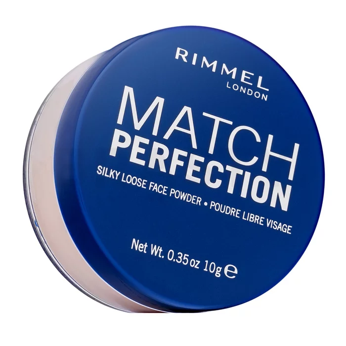Rimmel London Match Perfection Silky Loose Face Powder transparentní pudr 001 Transparent 10 g