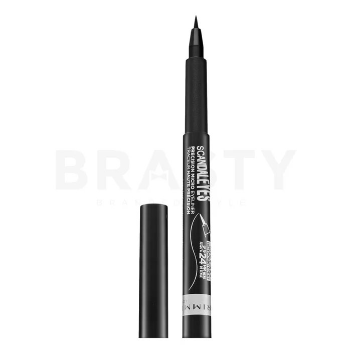 Rimmel London Scandal Eyes Precision Micro Eyeliner voděodolné oční linky 001 Black 1,1 ml