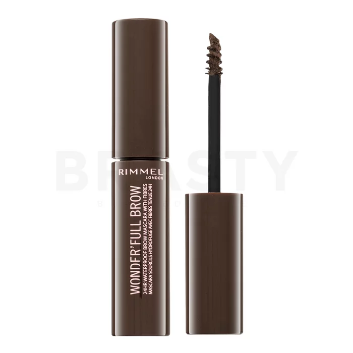 Rimmel London Wonder'Full Brow Mascara řasenka na obočí 02 Medium Brown 4,5 ml