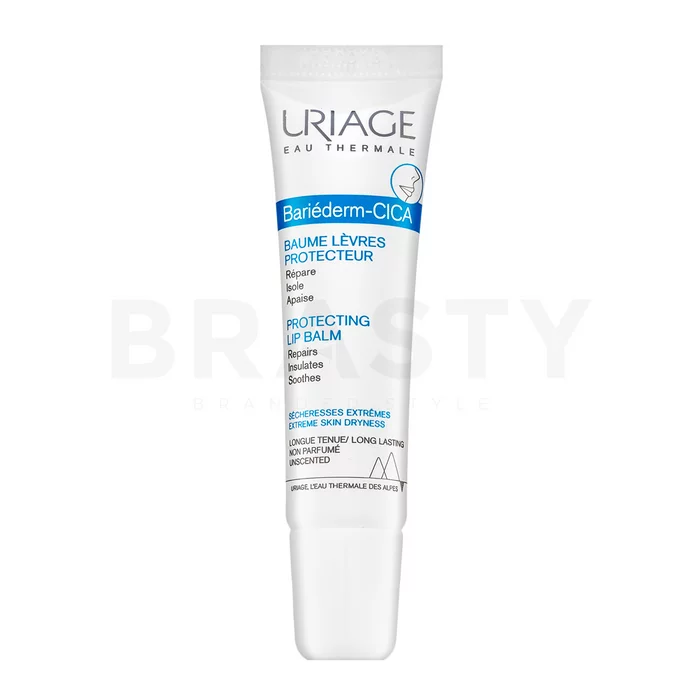 Uriage Bariederm Voedende balsem Cica-Lips Repairing Balm 15 ml