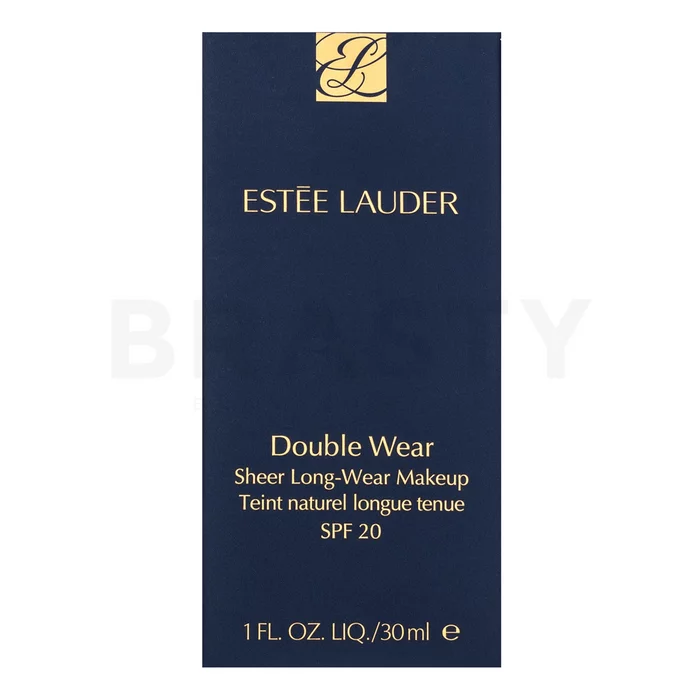 Estee Lauder Double Wear Sheer Long-Wear Makeup SPF20 machiaj persistent pentru un look natural 1W1 Bone 30 ml