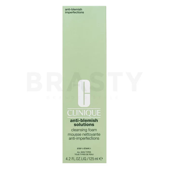 Clinique Anti-Blemish Solutions Cleansing Foam Espuma de limpieza para todos los tipos de piel 125 ml