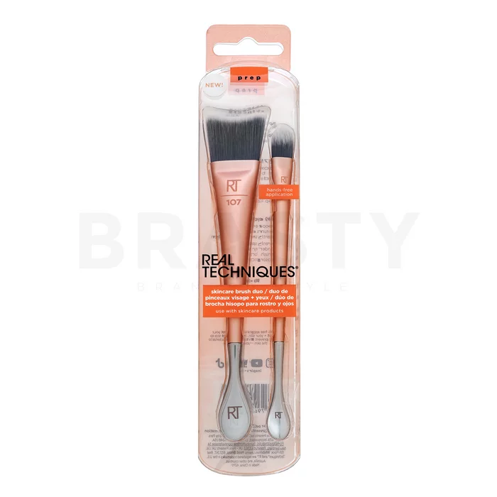 Real Techniques Face + Eye Jar Brush set kistova