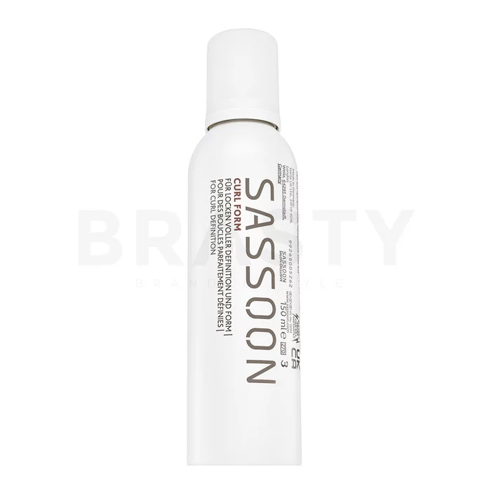 Sassoon Curl Form zpevňující pěnové tužidlo pro vlnité a kudrnaté vlasy 150 ml