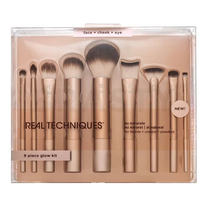 Real Techniques Au Naturel Complete set de brochas
