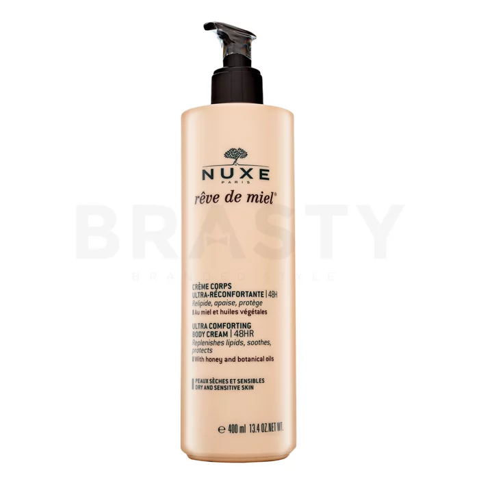 Nuxe Rêve De Miel Ultra-Comforting Body Cream 48H tělový krém pro zklidnění pleti 400 ml