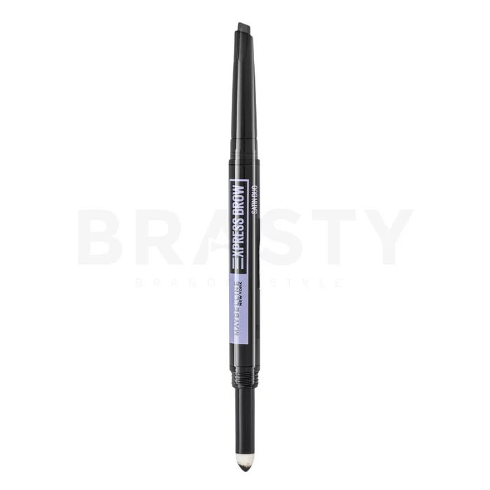 Maybelline Express Brow Duo Pencil ceruzka na obočie 2v1 Dark Brown 0,71 g