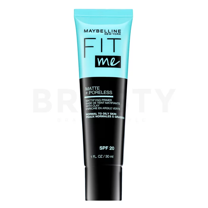 Maybelline Fit Me! Matte + Poreless SPF 20 funderingsbasis met matterend effect 30 ml