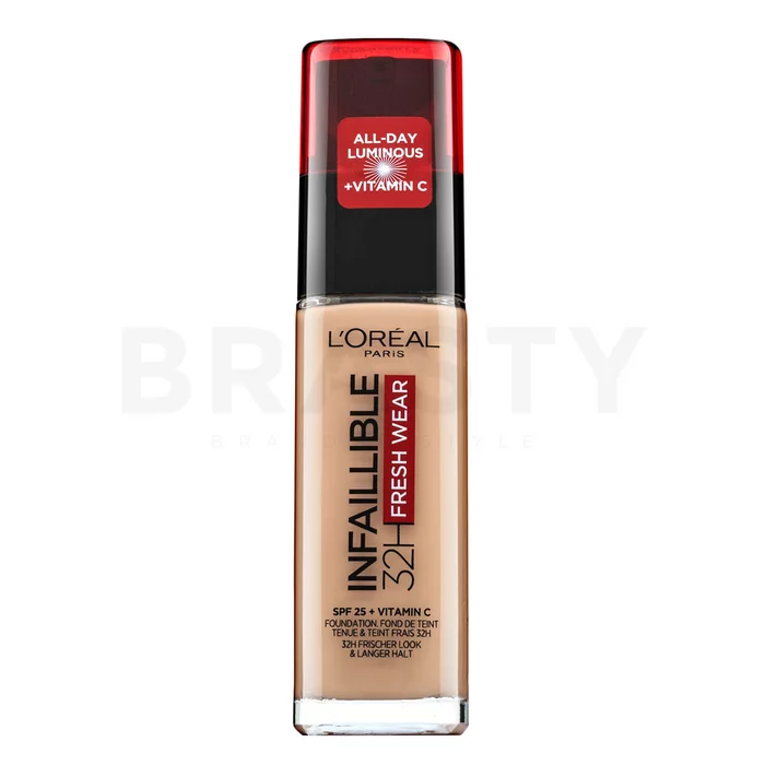 L´Oréal Paris Infaillible 32H Fresh Wear dlouhotrvající make-up Rose Vanilla 30 ml