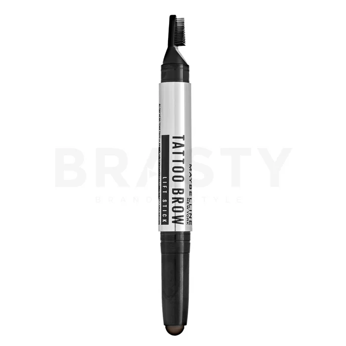 Maybelline Tattoo Brow Lift Stick Eyebrow Pencil tužka na obočí 2v1 05 Black Brown 4 g