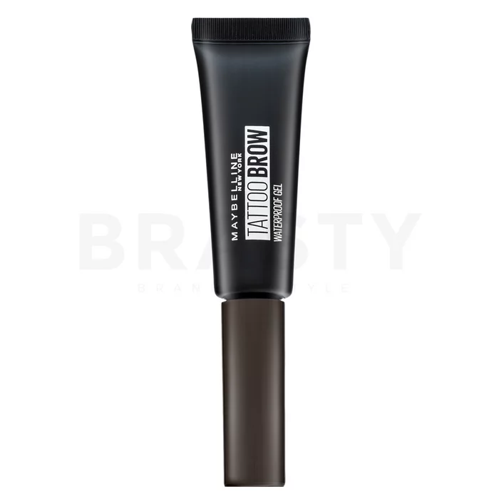 Maybelline Tattoo Brow Waterproof Gel voděodolný gel na obočí 06 Deep Brown 5 ml