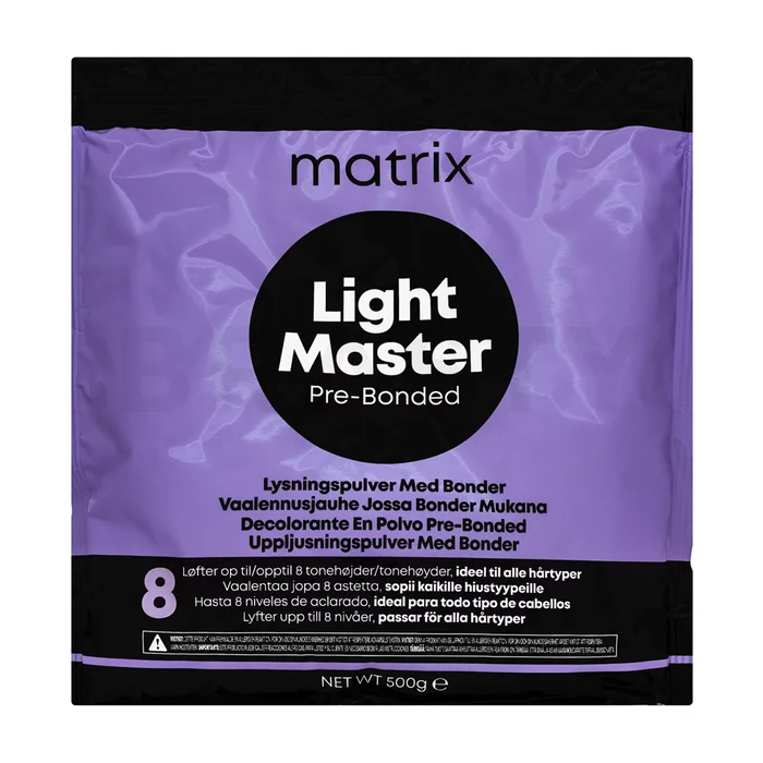 Matrix Light Master Pre-Bonded Powder Lightener melírovací prášek pro zesvětlení vlasů 500 g