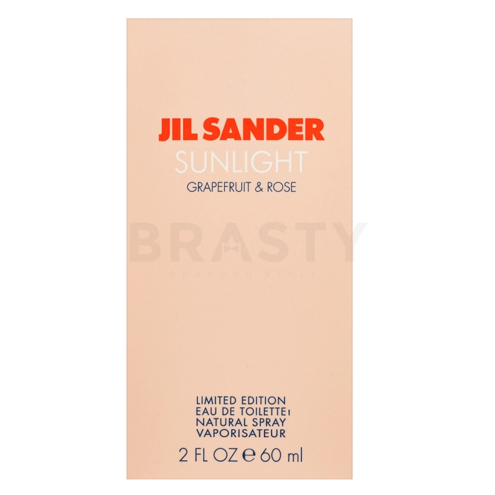 Jil Sander SunLight Grapefruit & Rose Limited Edition Eau de Toilette for women 60 ml