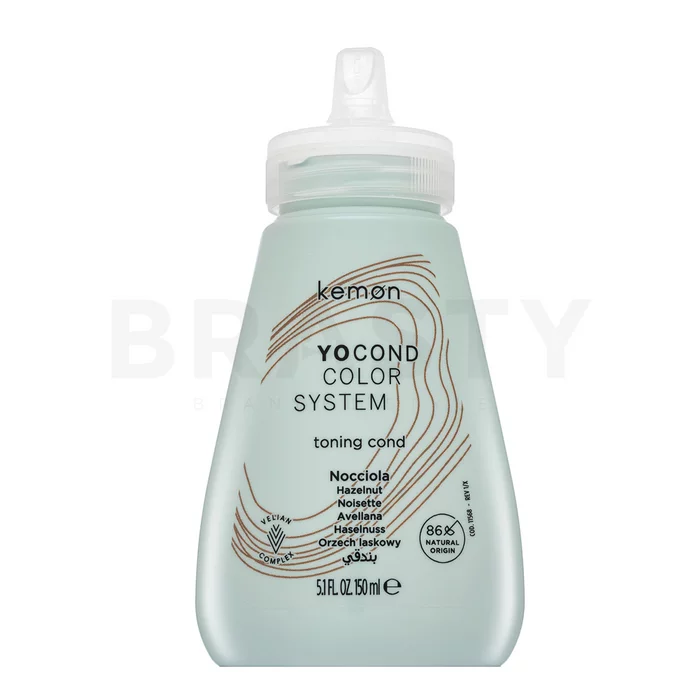 Kemon Yo Cond Color System Toning Cond tónovací kondicionér pro oživení barvy Hazelnut 150 ml