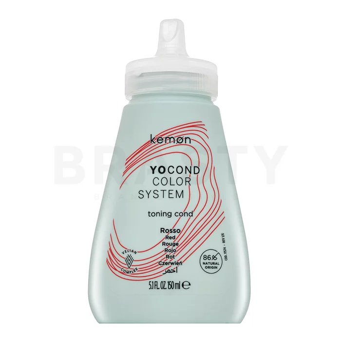 Kemon Yo Cond Color System Toning Cond tónovací kondicionér pro oživení barvy Red 150 ml