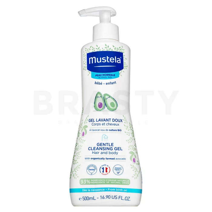 Mustela Gentle Cleansing Gel Reinigungsgel für Kinder 500 ml