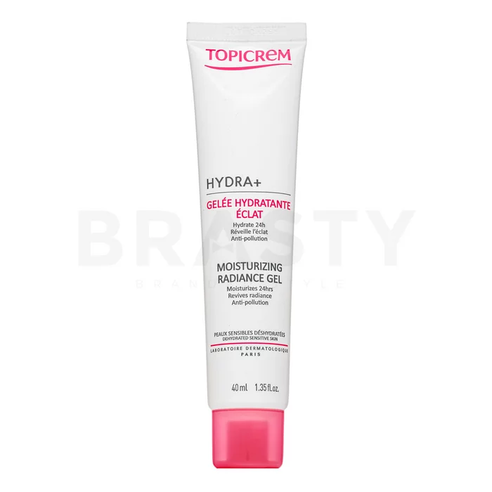 Topicrem HYDRA+ Moisturizing Radiance Gel pleťový gel s hydratačním účinkem 40 ml