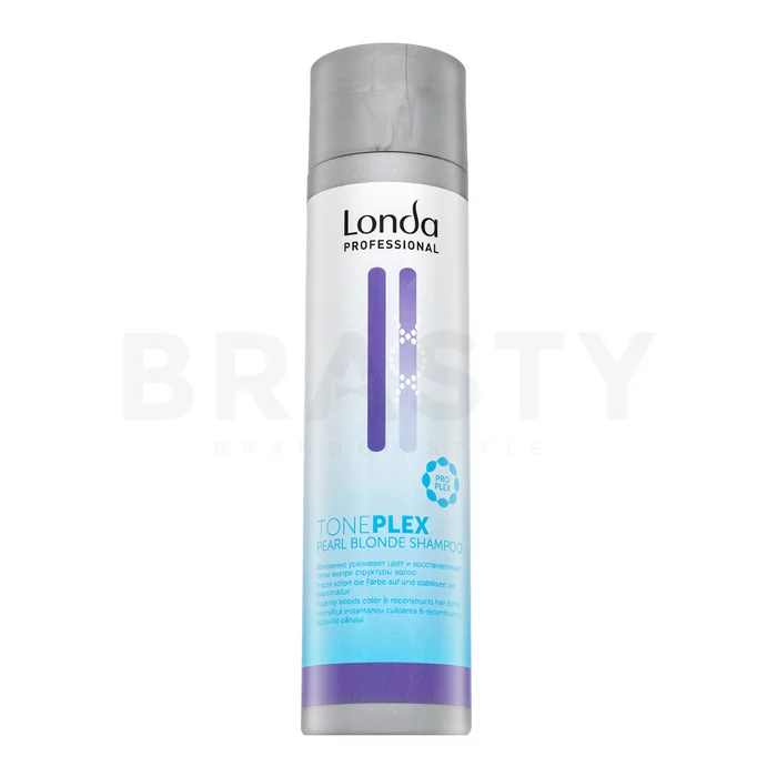 Londa Professional TonePlex Pearl Blonde Shampoo tönendes Shampoo für blondes Haar 250 ml