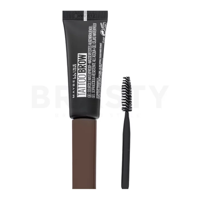 Maybelline Tattoo Brow Waterproof Gel voděodolný gel na obočí 03 Warm Brown 5 ml