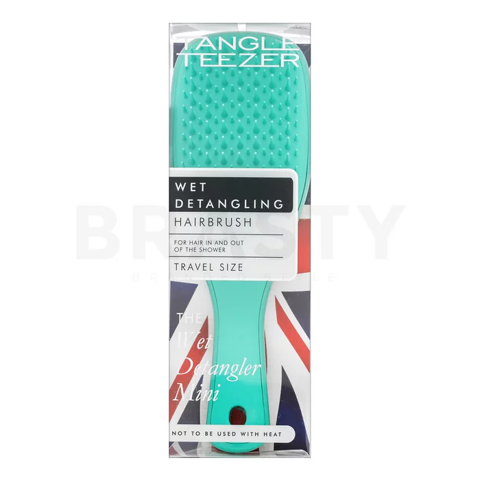 Tangle Teezer Wet Detangler Mini четка за коса за лесно разресване Green Lizzard