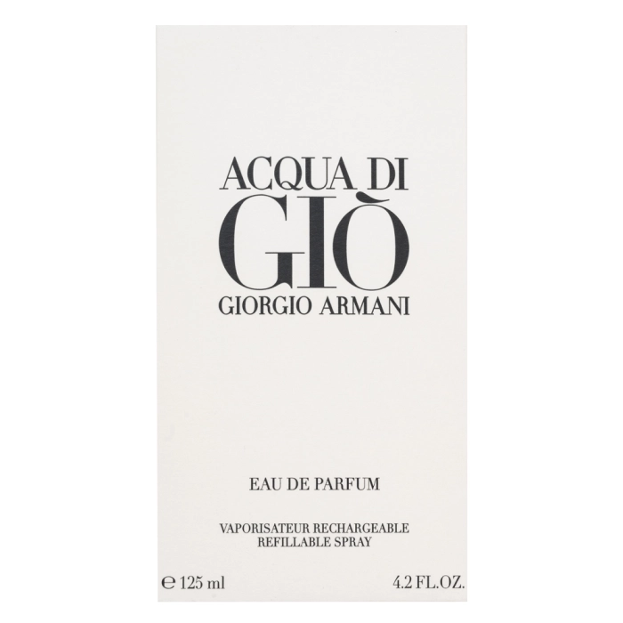 Armani (Giorgio Armani) Acqua di Gio Pour Homme - Refillable parfémovaná voda pro muže 125 ml