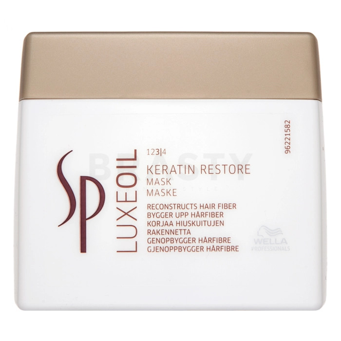Wella Professionals SP Luxe Oil Keratin Restore Mask maska pro poškozené vlasy DAMAGE BOX 400 ml