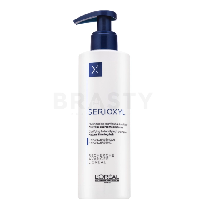 L´Oréal Professionnel Serioxyl Clarifying & Densifying Natural Thinning Hair Shampoo sampon hranitor pentru par subtire DAMAGE BOX 250 ml