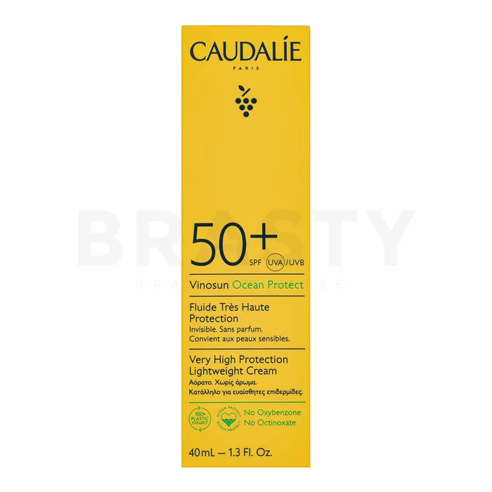 Caudalie Vinosun Protect Fluid SPF 50+ fluid protector și hidratant 40 ml