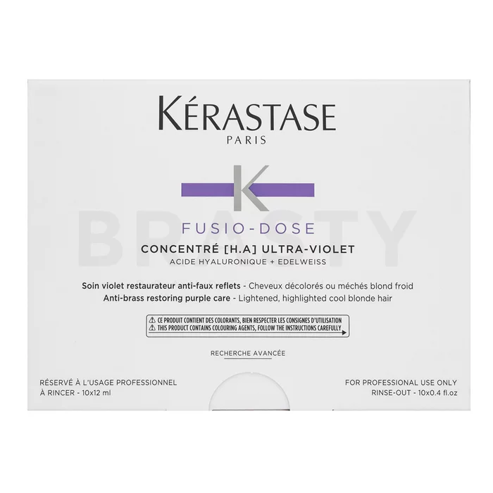 Kérastase Fusio-Dose Concentré [H.A] Ultra-Violet vlasová kúra pro blond vlasy 10 x 12 ml