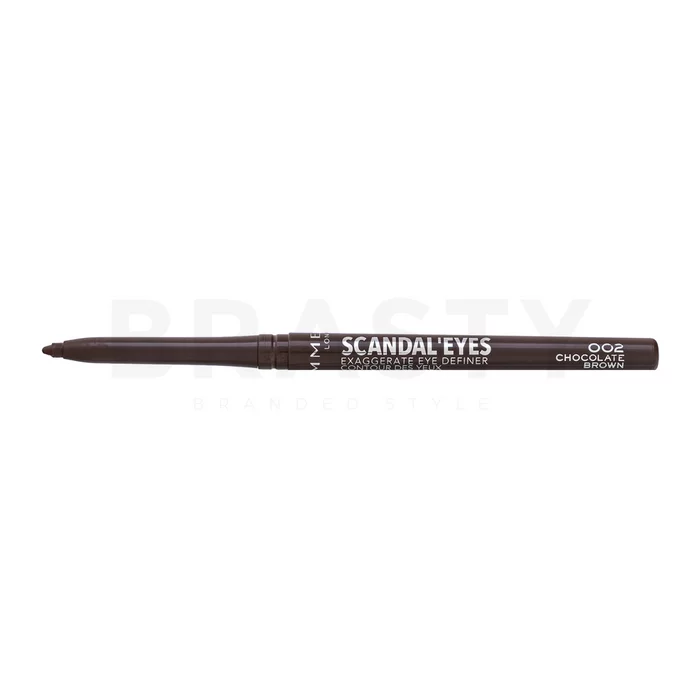 Rimmel London Scandal Eyes Exagerate Eye Definer tužka na oči 002 Chocolate Brown 0,35 g