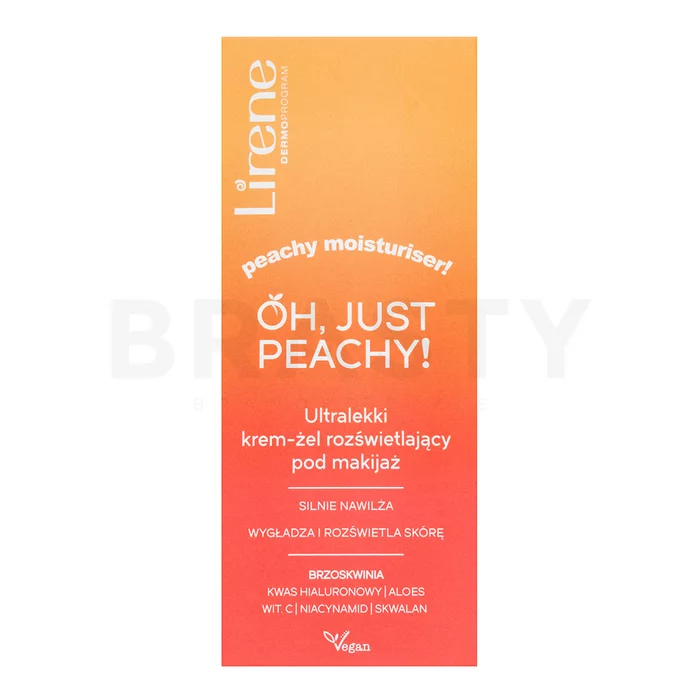 Lirene Oh, Just Peachy! Ultralight Cream-Gel gelový krém 50 ml