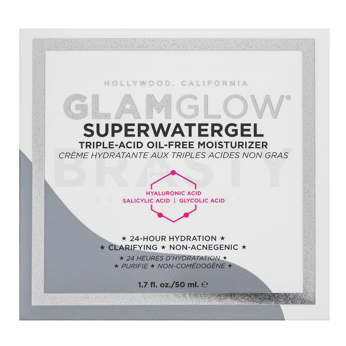 Glamglow Superwatergel Triple-Acid Oil-Free Moisturizer Crema hidratante para piel problemática 50 ml