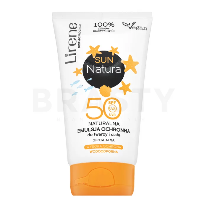 Lirene Sun krema za sunčanje Natural Protective Emulsion SPF50 120 ml