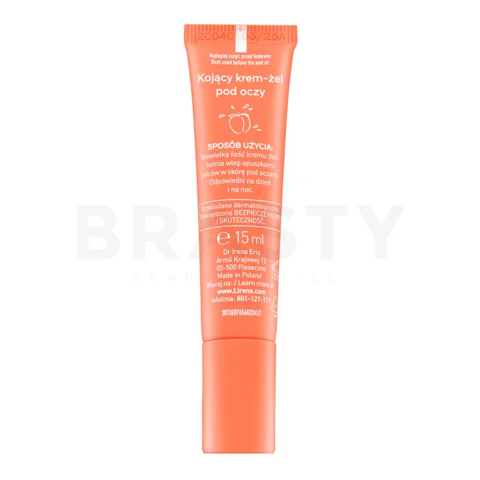 Lirene Oh, Just Peachy! Eye Cream osvěžující oční gel 15 ml