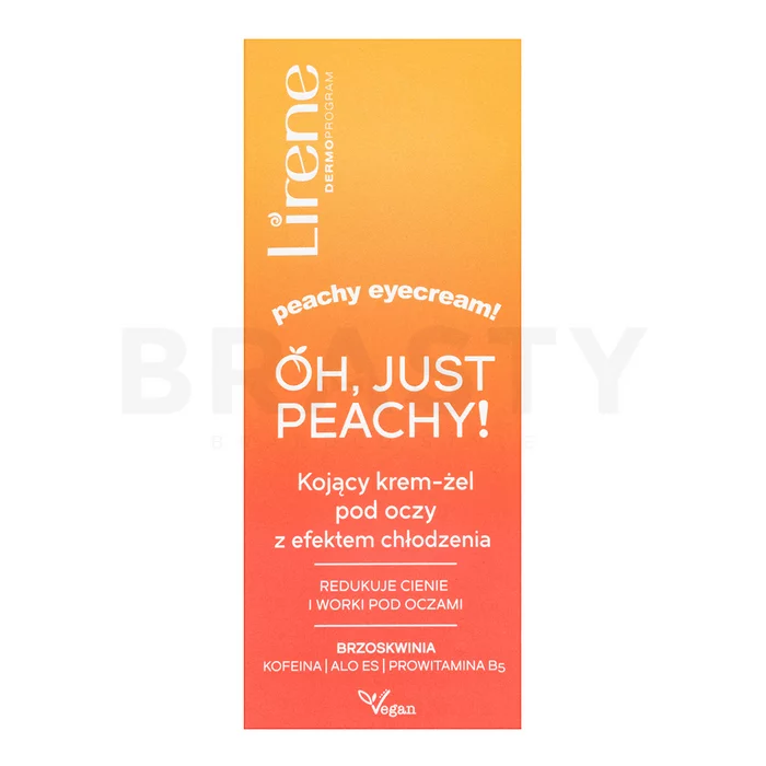 Lirene Oh, Just Peachy! Eye Cream osvěžující oční gel 15 ml