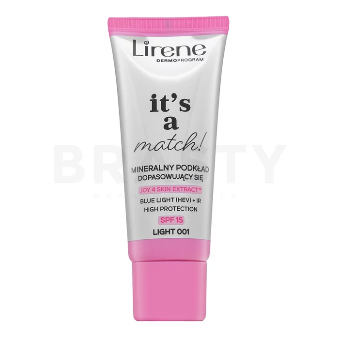 Lirene It's a Match! Mineral Foundation SPF15 fond de teint fluide 001 Light 30 ml