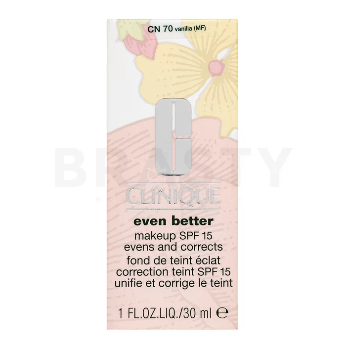 Clinique Even Better Makeup SPF15 Evens and Corrects tekutý make-up 70 Vanilla 30 ml