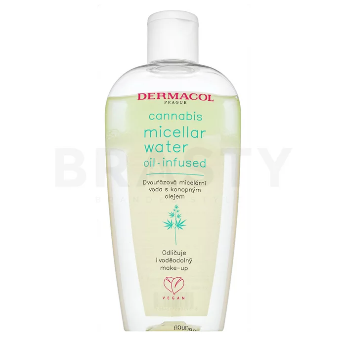 Dermacol Cannabis Micellar Oil - Infused Water dwufazowy płyn do demakijażu 200 ml