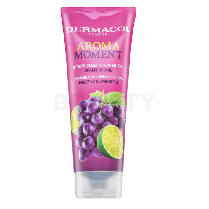 Dermacol Aroma Moment verkoelende douchegel Shower Gel Grape & Lime 250 ml