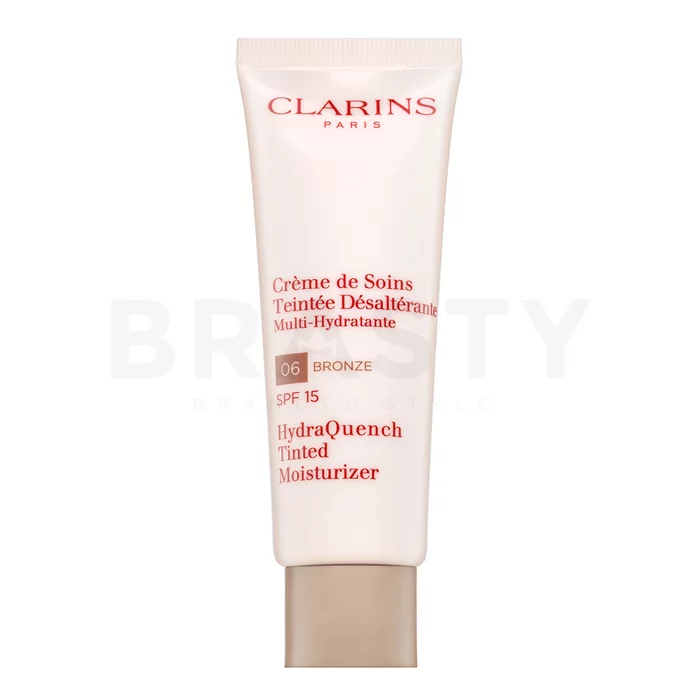 Clarins HydraQuench tónujúce a hydratačné emulzie Tinted Moisturizer SPF15 06 Bronze 50 ml