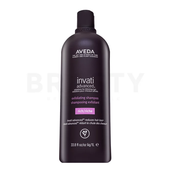 Aveda Invati Advanced Exfoliating Shampoo Rich hloubkově čistící šampon pro všechny typy vlasů 1000 ml