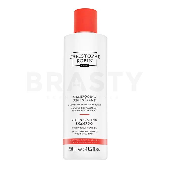 Christophe Robin Regenerating Shampoo vyživující šampon pro suché a poškozené vlasy 250 ml