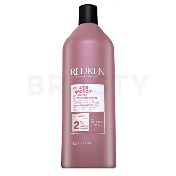 Redken Volume Injection Conditioner posilňujúci kondicionér pre jemné vlasy bez objemu 1000 ml