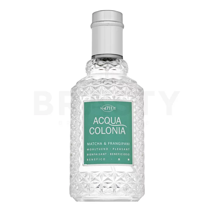 4711 Acqua Colonia Matcha & Frangipani Eau de Cologne unisex 50 ml