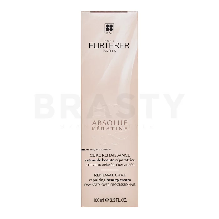 Rene Furterer Absolue Kératine Repairing Beauty Cream bezoplachová starostlivosť pre veľmi poškodené vlasy 100 ml