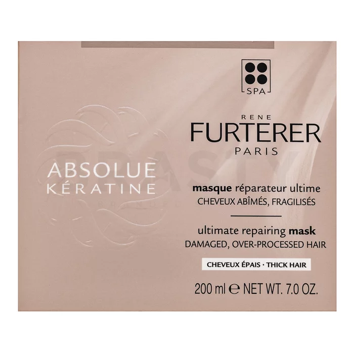 Rene Furterer Absolue Kératine Ultimate Repairing Mask učvršćujuća maska za grubu i neukrotivu kosu Thick Hair 200 ml